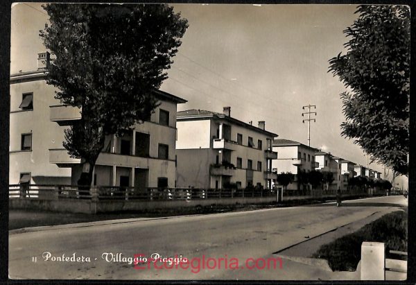 ad7034 - CARTOLINA D'EPOCA - Pisa Provincia - Pontedera