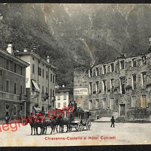ai6963 - CARTOLINA D' EPOCA - Sondrio Provincia - Chiavenna