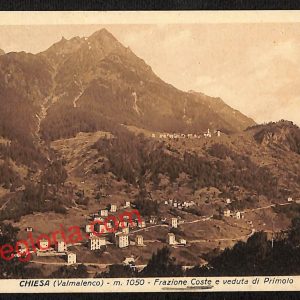 ai6967 - CARTOLINA D' EPOCA - Sondrio Provincia - Chiesa in Valmalenco