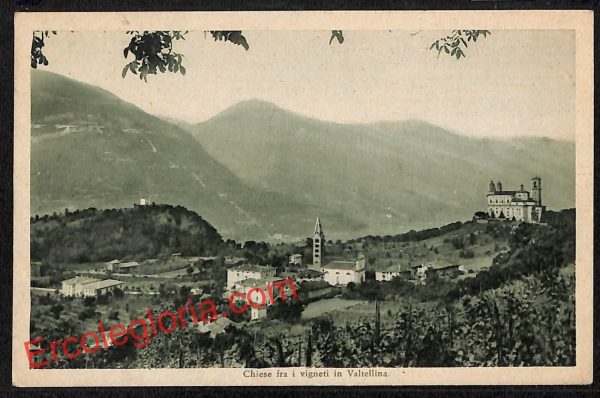 ai6970 - CARTOLINA D' EPOCA - Sondrio Provincia - Valtellina