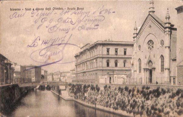 ac7285 - CARTOLINA D'EPOCA - Livorno Città - Chiesa degli Olandesi