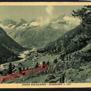 ai6976 - CARTOLINA D' EPOCA - Sondrio Provincia - Chiesa in Valmalenco