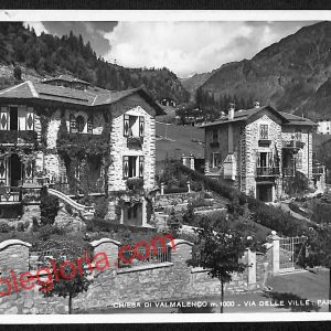 ai6978 - CARTOLINA D' EPOCA - Sondrio Provincia - Chiesa in Valmalenco