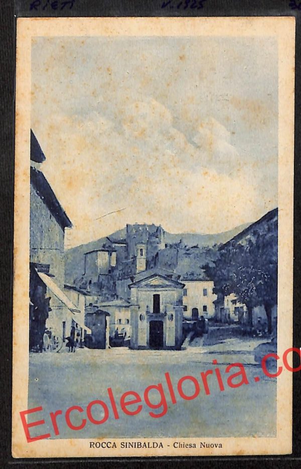ai0550 - CARTOLINA D'EPOCA - Rieti Provincia - Rocca Sinibalda