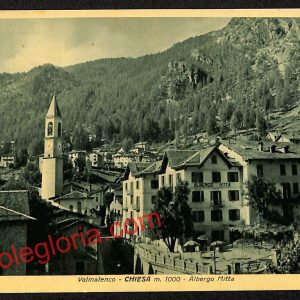 ai6981 - CARTOLINA D' EPOCA - Sondrio Provincia - Chiesa in Valmalenco
