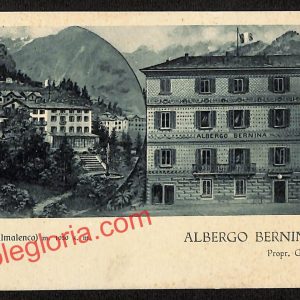 ai6982 - CARTOLINA D' EPOCA - Sondrio Provincia - Chiesa in Valmalenco
