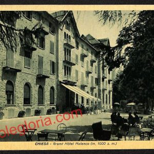 ai6985 - CARTOLINA D' EPOCA - Sondrio Provincia - Chiesa in Valmalenco