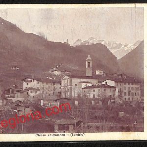 ai6988 - CARTOLINA D' EPOCA - Sondrio Provincia - Chiesa in Valmalenco