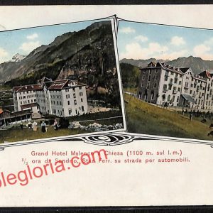 ai6989 - CARTOLINA D' EPOCA - Sondrio Provincia - Chiesa in Valmalenco