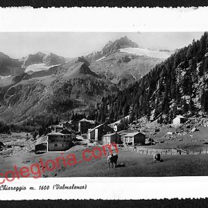 ai6993 - CARTOLINA D' EPOCA - Sondrio Provincia - Chiareggio
