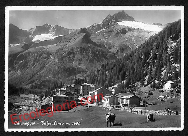 ai6994 - CARTOLINA D' EPOCA - Sondrio Provincia - Chiareggio