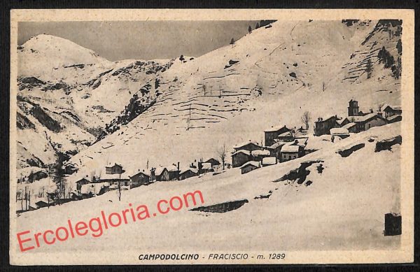 ai7004 - CARTOLINA D' EPOCA - Sondrio Provincia - Campodolcino