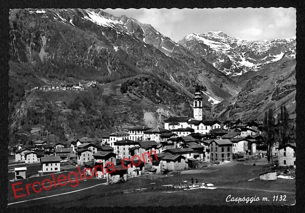 ai7007 - CARTOLINA D' EPOCA - Sondrio Provincia - Caspoggio