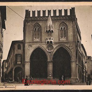 ae1991 - CARTOLINA  D'EPOCA - Bologna Città - Piazza Mercanzia