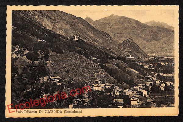 ai7011  - CARTOLINA D' EPOCA - Sondrio Provincia - Samolaco