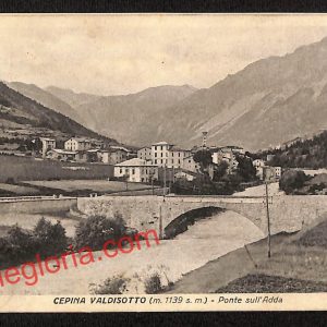 ai7016  - CARTOLINA D' EPOCA - Sondrio Provincia - Cepina Valdisotto