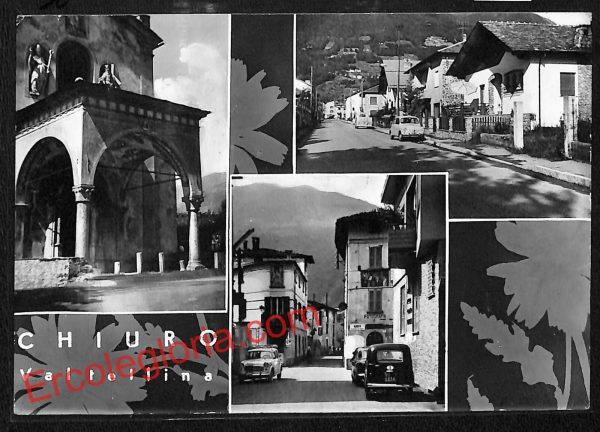ai7017  - CARTOLINA D' EPOCA - Sondrio Provincia - Chiuro Valtellina
