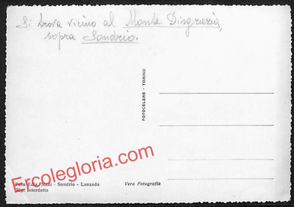 ai7018  - CARTOLINA D' EPOCA - Sondrio Provincia - Capanna Pozzo - immagine 2