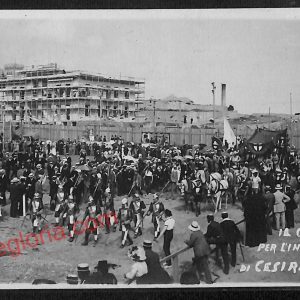 ag1155 - CARTOLINA D'EPOCA - Genova - Il Corteo per L' Incoronazione di Cesira I