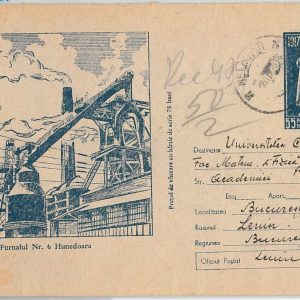 66455 - ROMANIA  - Postal History - STATIONERY COVER - INDUSTRY