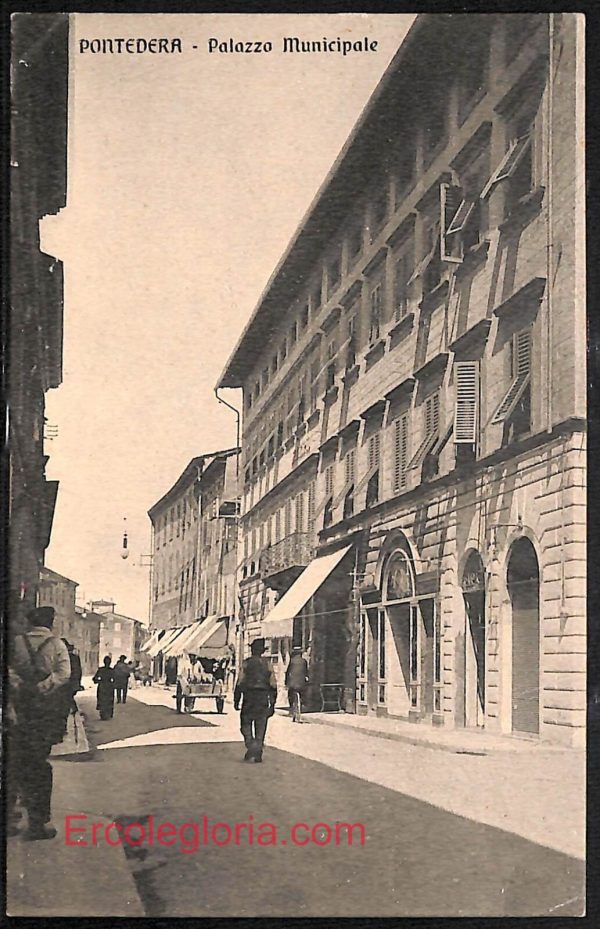 ad7055 - CARTOLINA D'EPOCA - Pisa Provincia - Pontedera