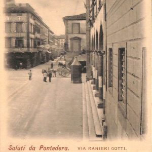 ad7063 - CARTOLINA D'EPOCA - Pisa Provincia - Pontedera
