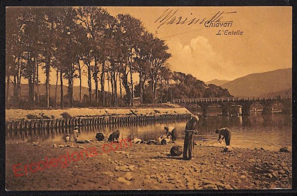 ag1191 - CARTOLINA D'EPOCA - Genova Provincia - Chiavari