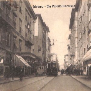 ac7339 - CARTOLINA D'EPOCA - Livorno Città - Via Vittorio Emanuele