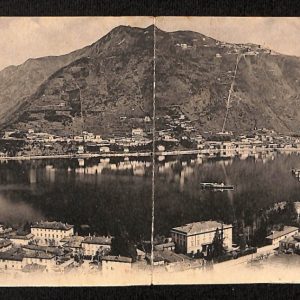 ae5136 - CARTOLINA D'EPOCA DOPPIA - Como Città - Panorama  1911