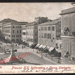 ag1206 - CARTOLINA D'EPOCA - Genova Provincia - Chiavari