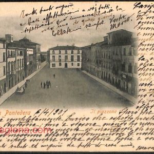 ad7071 - CARTOLINA D'EPOCA - Pisa Provincia - Pontedera
