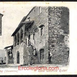 ae0474 - CARTOLINA  D'EPOCA - Arezzo Provincia - Porrena  1901