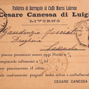 ac7347 - CARTOLINA D'EPOCA - Livorno Città - 1897