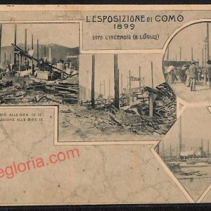 ae5147 - CARTOLINA D'EPOCA - Como Città - L' Esposizione di Como 1899