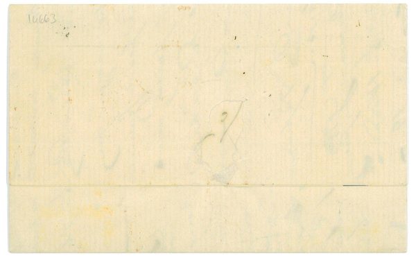 P3193 - ITALIA REGNO, SASS. 3 SU LETTERA, TESTO COMPLETO PER NIZZA, - immagine 2