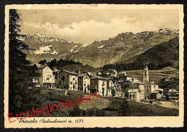 ai7126 - CARTOLINA D' EPOCA - Sondrio Provincia - Primolo