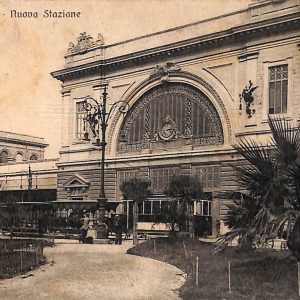 ac7360 - CARTOLINA D'EPOCA - Livorno Città - Nuova  Stazione  1916