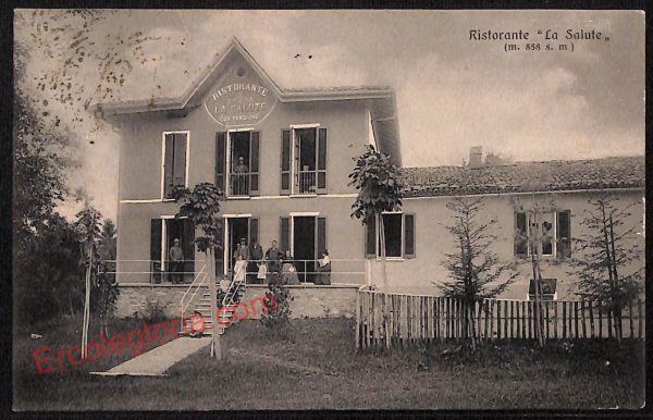 ae5161 - CARTOLINA D'EPOCA - Como Città - Ristorante ''La Salute''