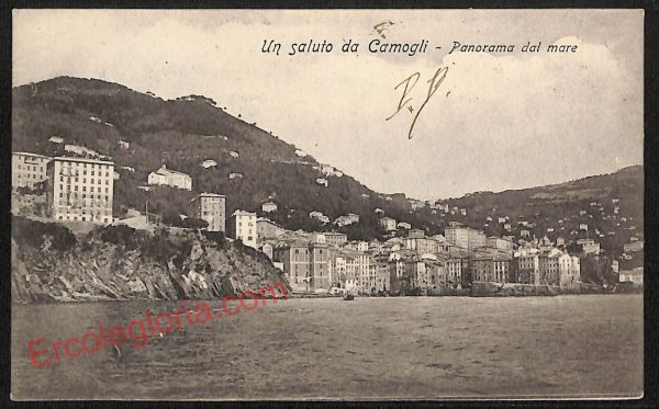 ag1230 - CARTOLINA D'EPOCA - Genova Provincia - Camogli