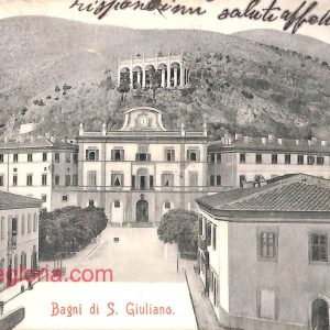 ad7118 - CARTOLINA D'EPOCA - Pisa Provincia - San Giuliano  1901