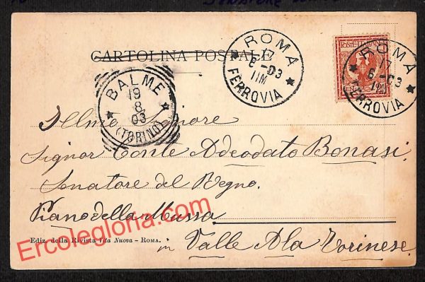 ai8839 - CARTOLINA D'EPOCA - Torino Provincia - Balme