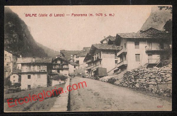 ai8842 - CARTOLINA D'EPOCA - Torino Provincia - Balme