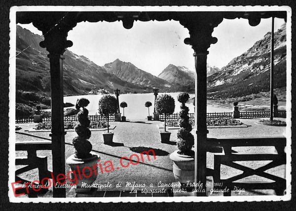 ai7022  - CARTOLINA D' EPOCA - Sondrio Provincia - Cancano