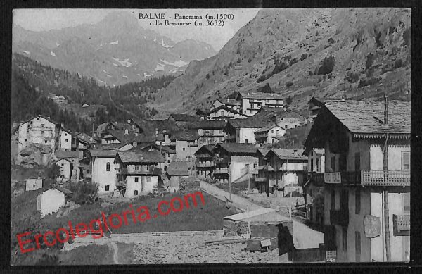 ai8844 - CARTOLINA D'EPOCA - Torino Provincia - Balme