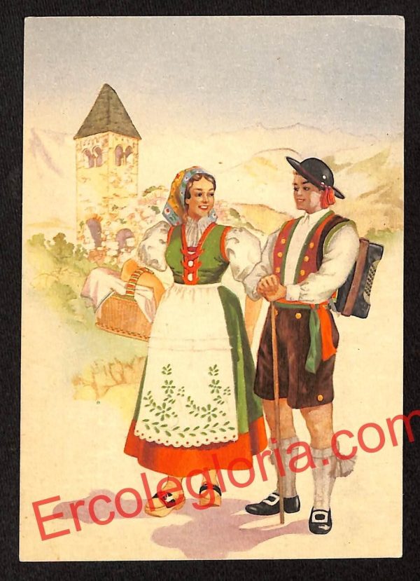 ai7023  - CARTOLINA D' EPOCA - Sondrio Provincia - Cosio