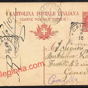 ai7024  - STORIA POSTALE - Sondrio Provincia - Caiolo