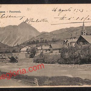 ai8846 - CARTOLINA D'EPOCA - Torino Provincia - Bousson