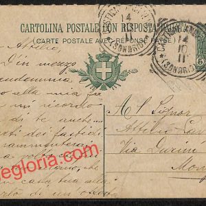 ai7025  - STORIA POSTALE - Sondrio Provincia - Castione Andevenno