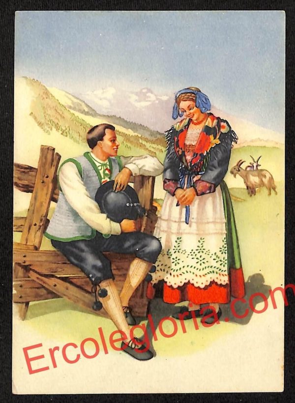 ai7026  - CARTOLINA D' EPOCA - Sondrio Provincia - Delebio