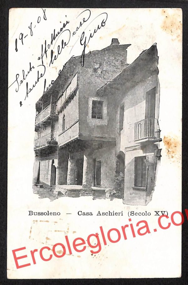 ai8848 - CARTOLINA D'EPOCA - Torino Provincia - Bussoleno